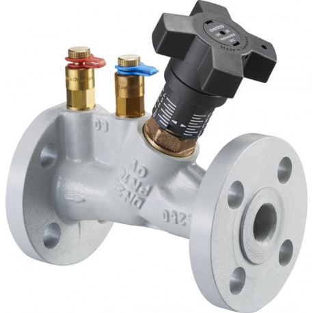 Robinet D'EQUIL.(FONTE GRISE) HYDRO. F, DN32/ANSI, PRISES RAPIDE