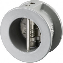 CLAPET DE RETENUE DOUBLE EN FONTE GRISE , DN450 PN16