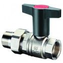 Robinet A TOURNANT SPHERIQUEOPTIBAL1/2F x 1/2ECROU