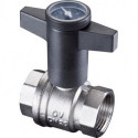 ROBINET OPTIBAL FF DN25avec THERMOMETRE