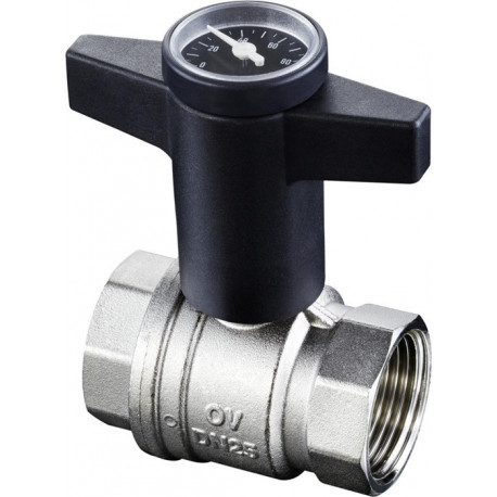 ROBINET OPTIBAL FF DN50avec THERMOMETRE