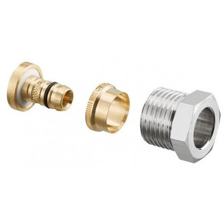Raccord à compression Cofit S pour IG 1/2inch 16 x 2.0 mm x G 1/2inch AG OVENTROP