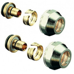 Raccord à compression OV Cofit S 2-fois Ext 3/4pouce Euroko. 14x2mmx3/4pouce ÜM