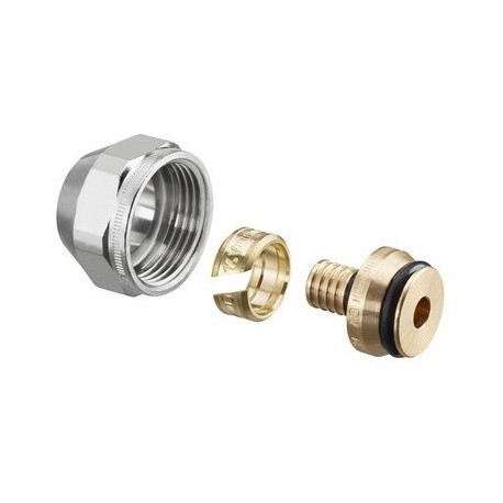 Raccord à compression OV Cofit S f Copipe 18x2mmxG 3/4 ÜM plaqué nickel