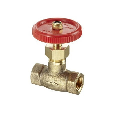 ROBINET D'ARRET DROIT FF A POINTEAU PN16 1/4 