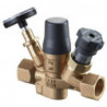 AQUASTROM T PLUS, DN15, 1/2 Fx1/2 Favec TETE ET THERMOMETRE