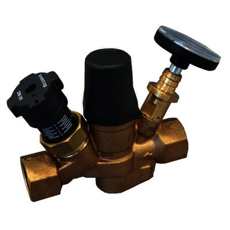 AQUASTROM T PLUS, DN25, 1 F x 1 Favec TETE ET THERMOMETRE