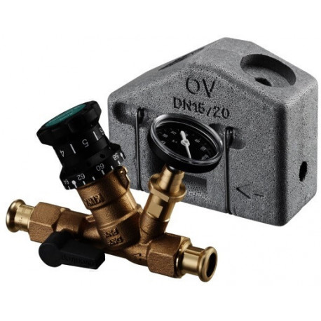 AQUASTROM VT, DN20, D.22 A SERTIR,avec THERMOMETRE