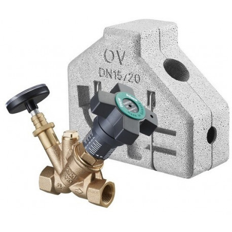 RobinetD' EQUILIBRAGEAQUASTROM CF DN15,avec THERMOMETRE