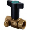 RobinetA TOURNANT SPHER. OPTIBAL, DN25, 1 F, BRONZE