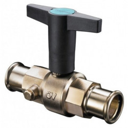 RobinetOPTIBAL, DN15, BRONZE,avec VIDANGE,A SERTIR 15mm