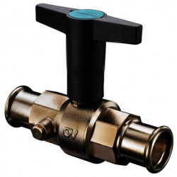 RobinetOPTIBAL, DN40, BRONZE,avec VIDANGE,A SERTIR 42mm
