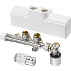SET MULTIBLOCK T-RTL / UNI SH, 1/2 x 3/4 , chroméE