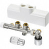 SET MULTIBLOCK T-RTL / UNI SH, 1/2 x 3/4 , chroméE