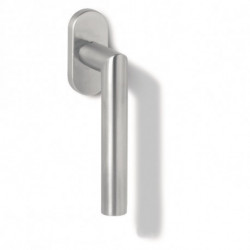 Poignée fenêtre 162XAFG Inox mat .35mm Stand.HEWI