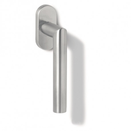 Poignée fenêtre 162XAFG Inox mat .40mm Stand.HEWI