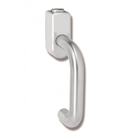 Poignée fenêtre 111XAFGA.1 Inox mat .40mm verrouillable HEWI