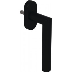 Poignée fenêtre 162PBFG.2 PA 90 noir profond 35mm Stand.HEWI