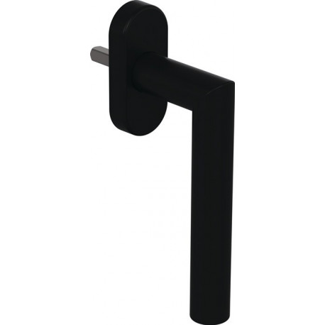Poignée fenêtre 162PBFG.2 PA 90 noir profond 35mm Stand.HEWI