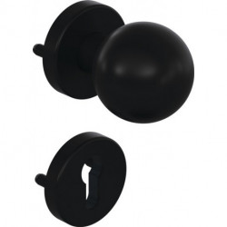 Jeu de rosaces 162PBR03.233 polyamide 90m PZ DIN gauche / droite ronde HEWI