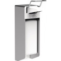Set distributeur de savon EUROMAT 1000N H292xW94xT environ Distributeur gris + flacon vide GREVEN