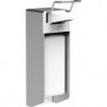 Set distributeur de savon EUROMAT 1000N H292xW94xT environ Distributeur gris + flacon vide GREVEN