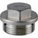 Bouchon vissable DIN 910 ISO 228-1 NPS-1/4 pouce Ext L 21mm SPRINGER (Par 10)