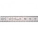 Règle en métal L.2000mm acier flexible graduation g B -mm/1/2mm H.PREISSER