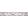 Règle en métal L.2000mm acier flexible graduation g B -mm/1/2mm H.PREISSER