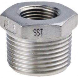 Raccord réduction NPS-2 pouce NPS2 1 1/2 pouce 8 pans L 32.5mm SPRINGER (Par 5)