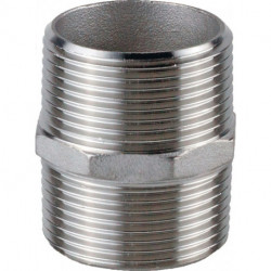 Raccord double NPS-3/4 pouce 6-pans L 39mm SPRINGER (Par 10)