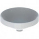 Lavabo à encastrer VariForm rond d: 400mm sans trou de robinetterie sans trop plein blanc KT