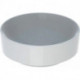 Lavabo VariForm rond d: 400mm sans trou de robinetterie sans trop plein blanc KT