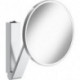 Miroir grossissant iLook_move d : 212 mm, finition aluminium KEUCO illuminée