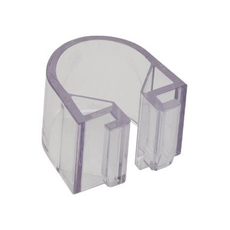 Clips 18 mm transparent