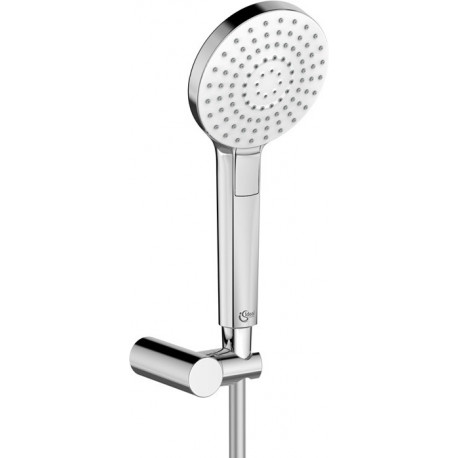 Ensemble douchette IDEALRAIN EVO 3 voies, rond d : 110 mm chromé IDEAL STANDARD