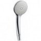 Douchette fonctionnelle IDEALRAIN M d : 100 mm M3, 3 types de jets : pluie, averse, ma chrome IDEAL STANDARD