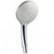Douchette fonctionnelle IDEALRAIN L d : 120 mm L3, 3 types de jets : pluie, averse, ma chrome IDEAL STANDARD