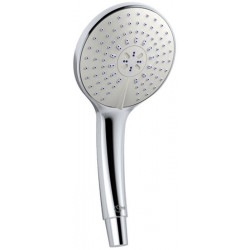 Douchette fonctionnelle IDEALRAIN L d : 120 mm L3, 3 types de jets : pluie, averse, ma chrome IDEAL STANDARD
