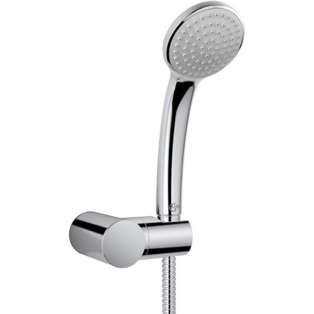 Ensemble douchette IDEALRAIN S douchette fonctionnelle d : 80 mm S1, 1 jet type : chrome pluie IDEAL STANDARD