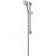 Set de douche IDEALRAIN PRO M3 3 Fkt.-Douchette d: 100mm 600mm chromé
