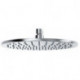 A-qa tête de douche métallique plate 250 mm