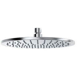 A-qa tête de douche métallique plate 250 mm