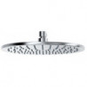 A-qa tête de douche métallique plate 250 mm