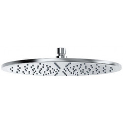 A-qa tête de douche métallique plate 300 mm