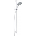 Freshline set de douche L90 cmavec douchette 3 jets blanc brillant