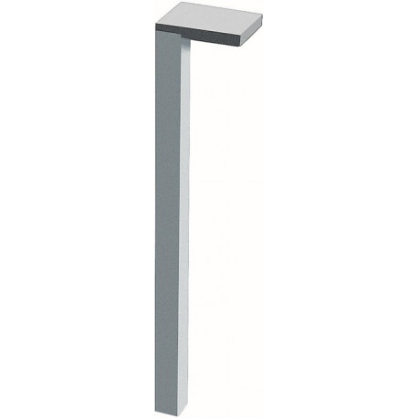 Pieds LAUFEN PAR set : 2 pièces, aluminium LAUFEN