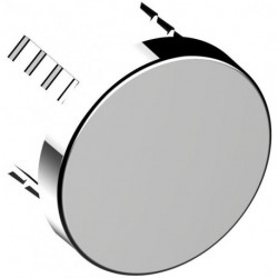 Panneau de recouvrement IXMO rond, d : 90 mm chromé KEUCO