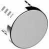 Panneau de recouvrement IXMO rond, d : 90 mm noir chrome brossé KEUCO