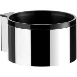 Support système 2 pour sèche-cheveux, d : 69 mm à l'intérieur chromé EMCO